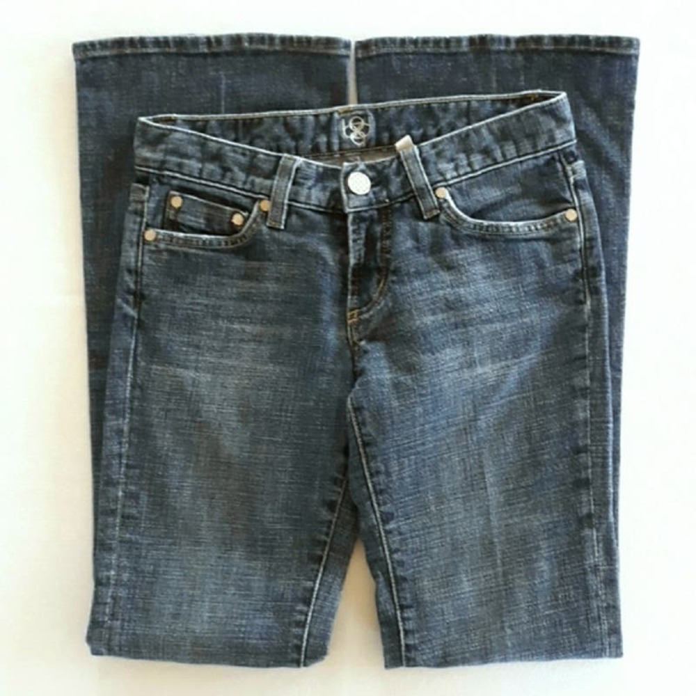 Bebe Stonewash Blue Jeans USA